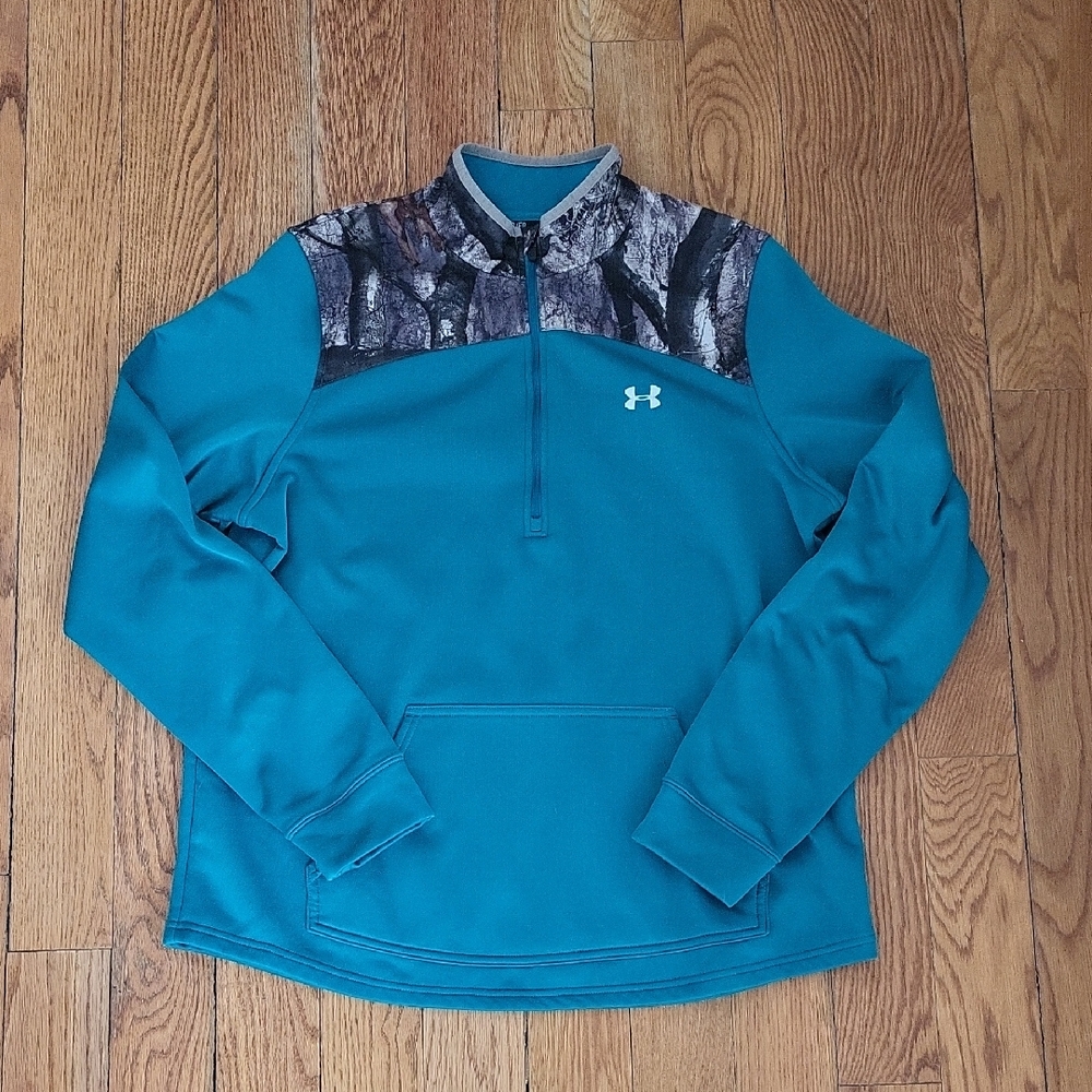 [11]Ladies 3/4 Zip Sweatshirt